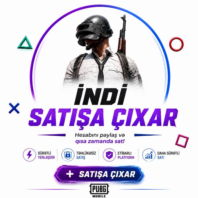 Hesabını Satışa Çıxar